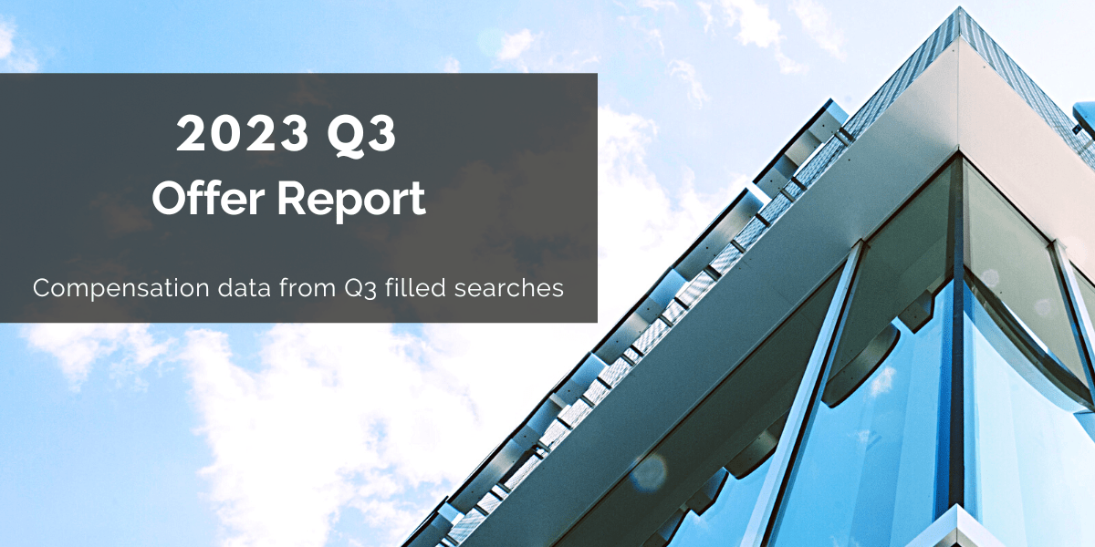 2023 Q3 Stiles Associates Offer Report